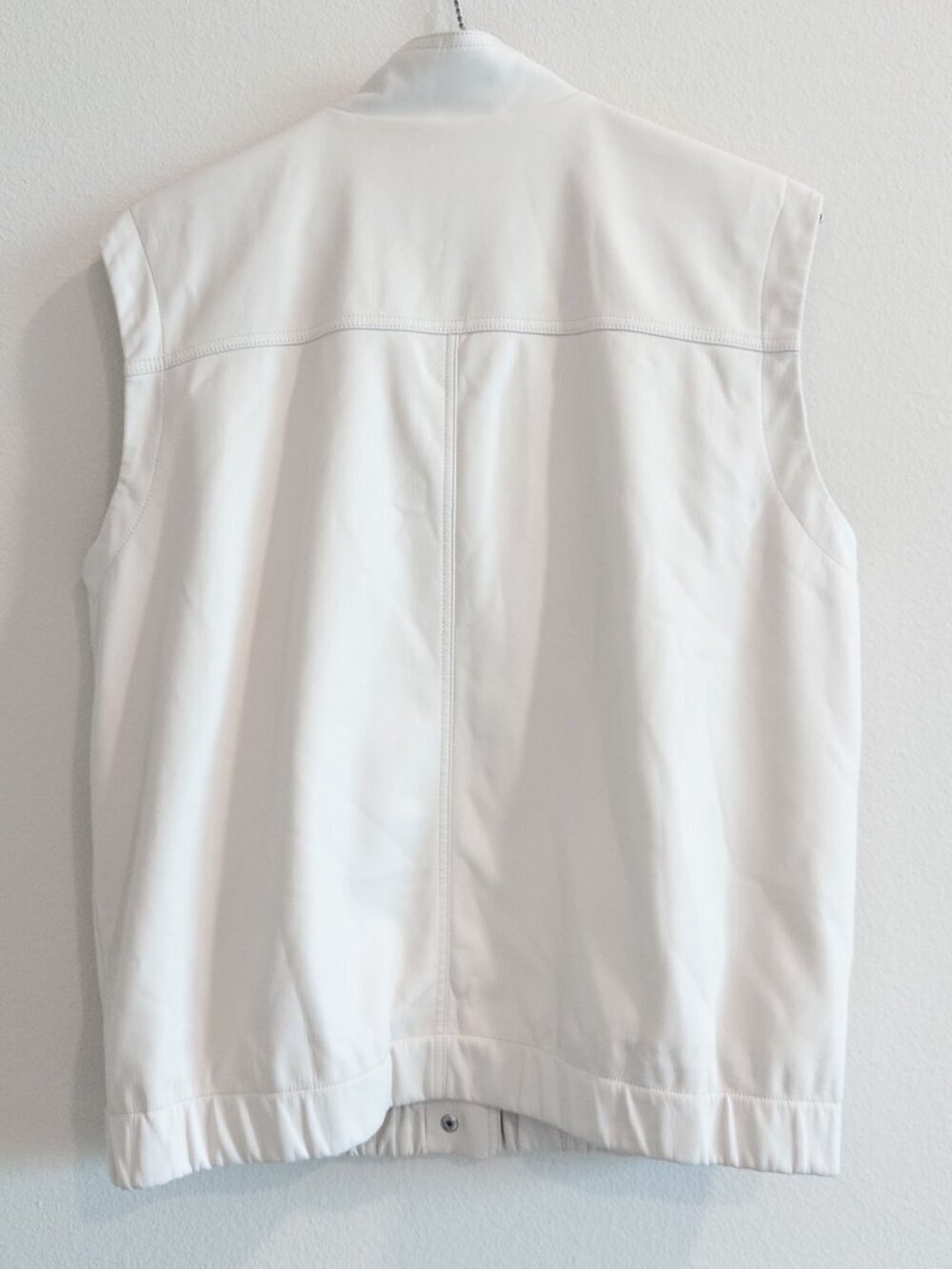Pilcro Anthropologie Faux Leather Oversized Vest Top Streetwear Utility Vest - Picture 6 of 10